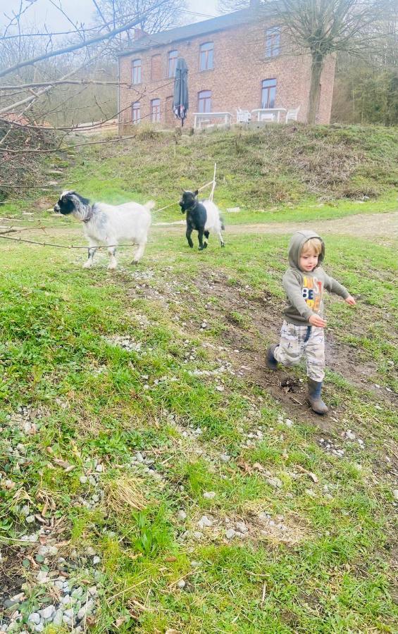 Вілла Le Ranch Des Aguesses Andenne Екстер'єр фото